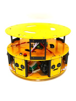 3WD 100mm Omni Wheel Mobile Robot kit round - 10006