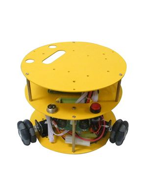 3WD 48-mm Omni Wheel Mobiele Robot Kit - 10019