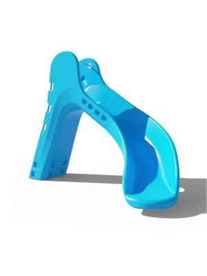 Gebogen glijbaan H150 CD Astralpool - Blauw