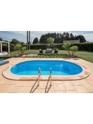 Zwembad Madagascar ovaal incl. toebehoren - 150cm