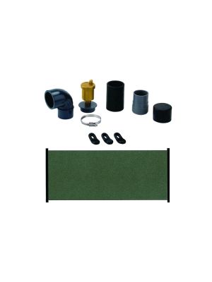 Solarverwarming - 1,20 x 2.00 m + toebehoren