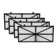 Dolphin Ultrafijn filter (4 stuks) 9991432-ASSY