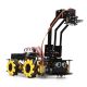 KR20004 4WD Mechanical Robot Arm Kit DIY Ultrasonic Robotic Starter Kit
