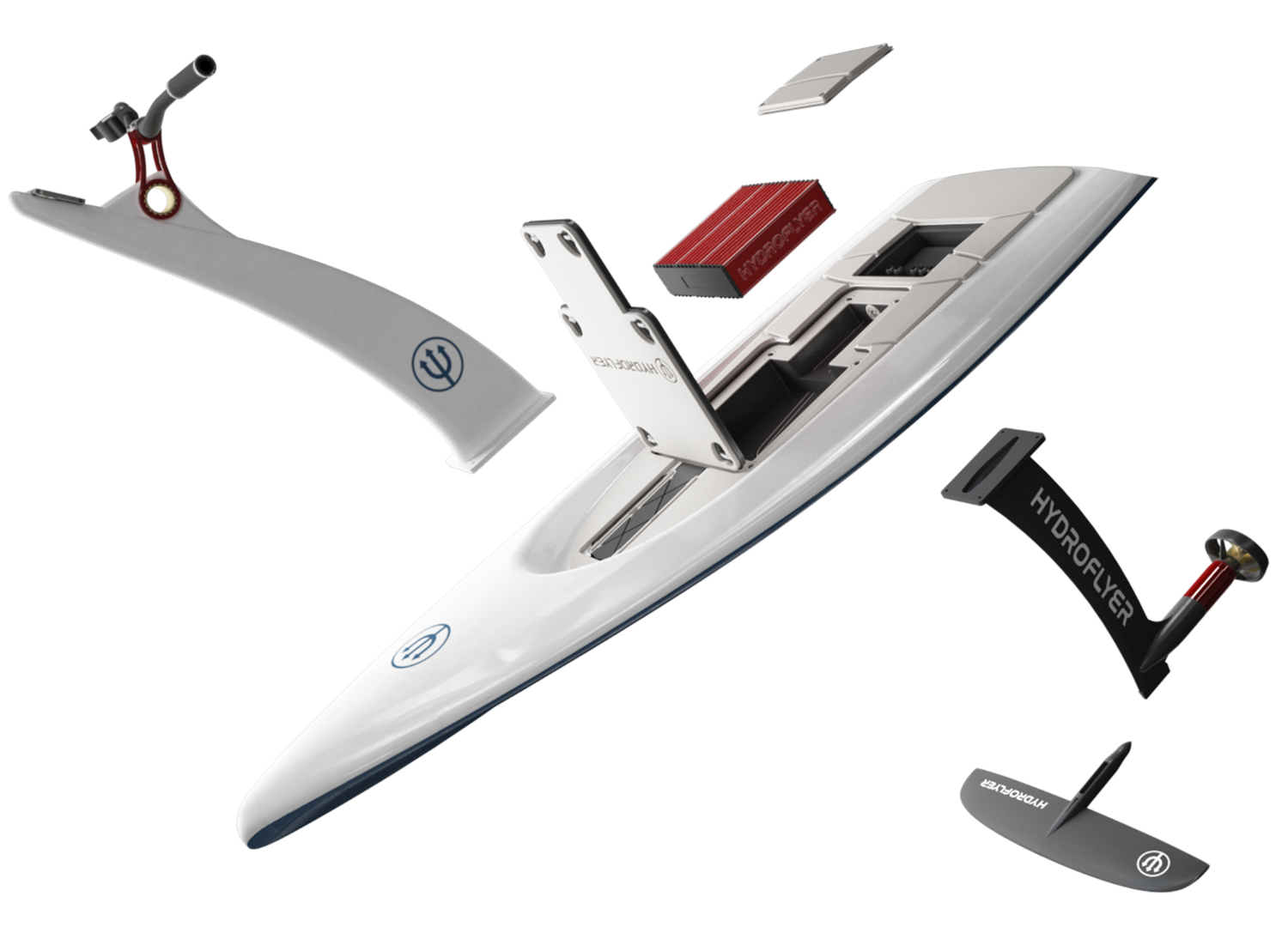 Hydroflyer-opstelling